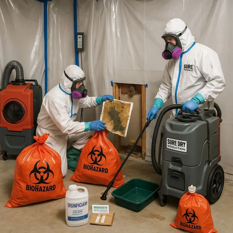 Contaminated Water Handling Protocols process in Roanoke, IL